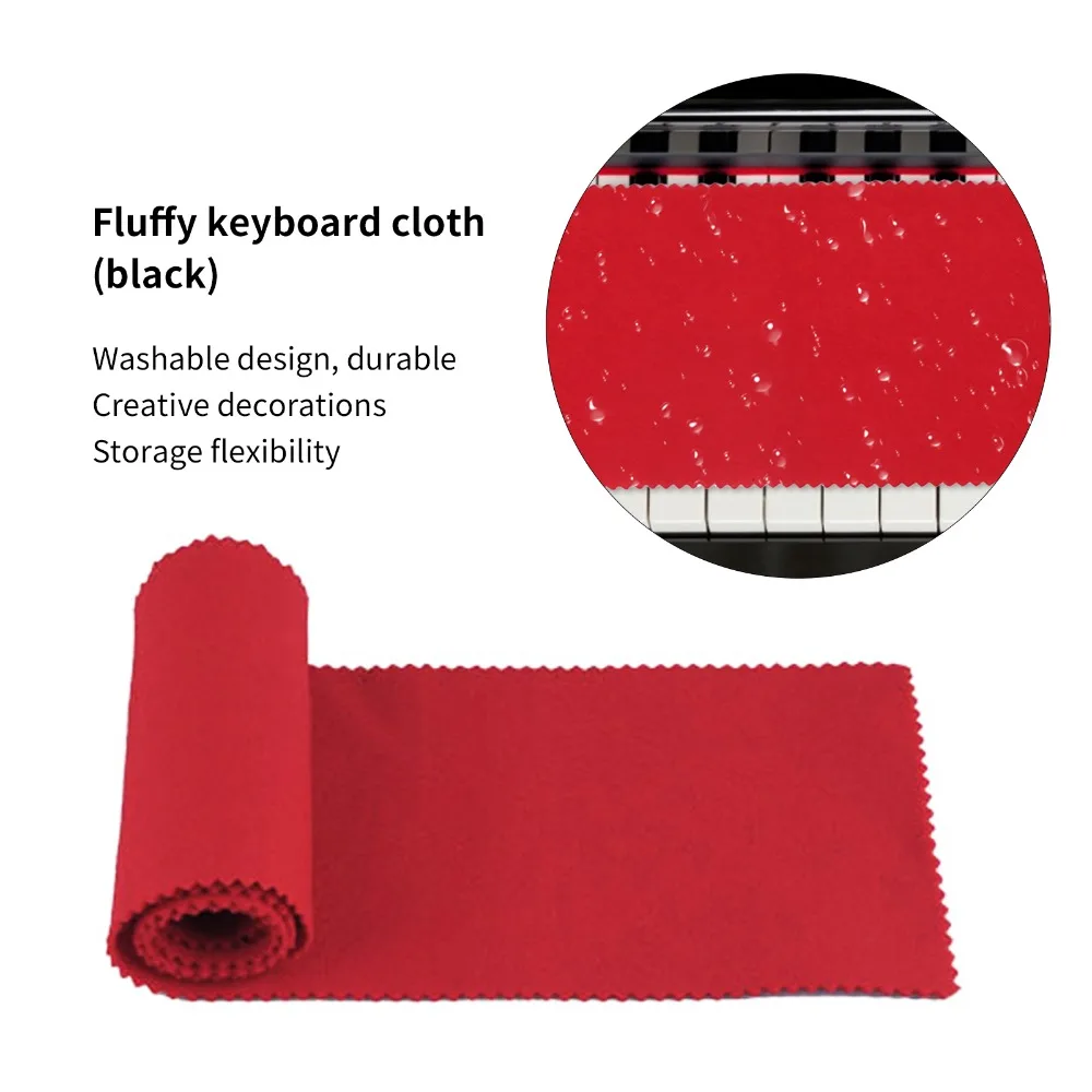 Войлочный чехол для клавиатуры пианино, защита от пыли 88 клавиш Защитный чехол от пыли для клавиатуры Мягкая ткань Красный/Черный Пылезащитный чехол для ключей
Войлочный чехол для клавиатуры пианино, защита от пыли 88 клавиш Защитный чехол от пыли для клавиатуры Мягкая ткань Красный/Черный Пылезащитный чехол для ключей