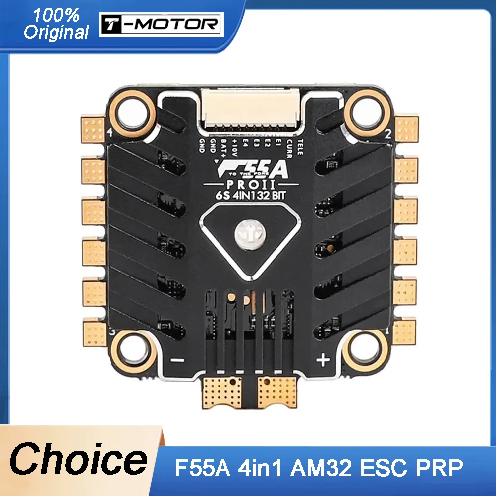 F55A PROⅡ 6S 4IN1 LED AM32 Electrical Speed Control ESC with BEC For FPV Motors RC Racing Drone
F55A PROⅡ 6S 4IN1 LED AM32 Electrical Speed Control ESC with BEC For FPV Motors RC Racing Drone