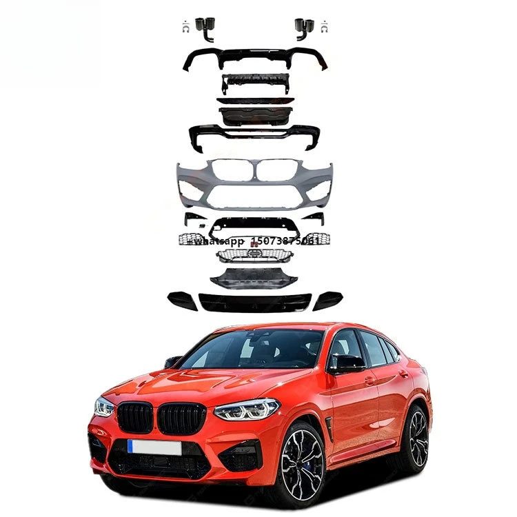 For X4 Series G02 PRE Body Kit 2018-2021 Upgrade X4M Body Kit with Front Bumper Rear Bumper
For X4 Series G02 PRE Body Kit 2018-2021 Upgrade X4M Body Kit with Front Bumper Rear Bumper