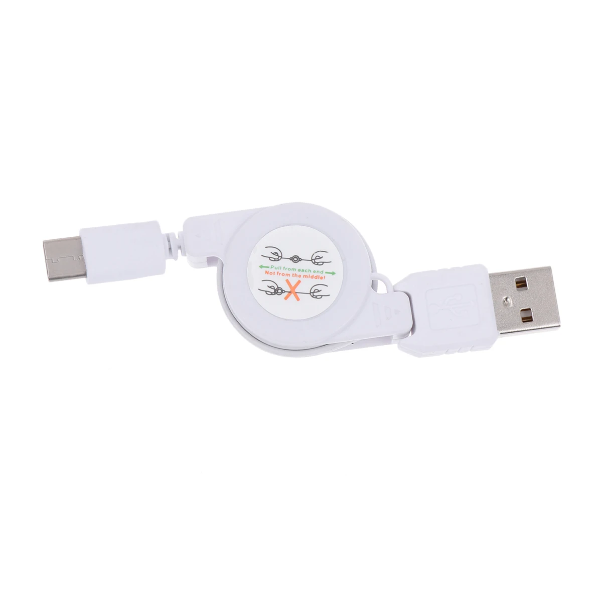 USB Telescopic Data Cable Charging Cables Charge Retractable White Type Potable for Phone
USB Telescopic Data Cable Charging Cables Charge Retractable White Type Potable for Phone