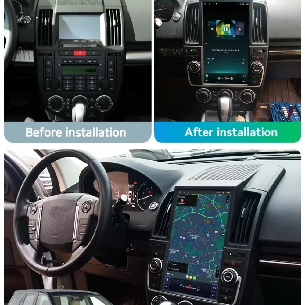 9,7 дюймовый Android 13 Автомобильный мультимедийный плеер для Land Rover Freelander 2 автомобильное радио головное устройство GPS навигация DSP Wifi
9,7 дюймовый Android 13 Автомобильный мультимедийный плеер для Land Rover Freelander 2 автомобильное радио головное устройство GPS навигация DSP Wifi