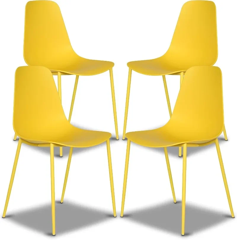 Набор современных кухонных стульев из 4-х обеденных стульев с металлическими ножками — быстрая сборка, простые стулья для кафе, пластик
Набор современных кухонных стульев из 4-х обеденных стульев с металлическими ножками — быстрая сборка, простые стулья для кафе, пластик