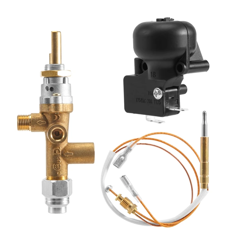 Gas Patio Heater Control Valve Thermocouple Sensor Dump Switch Knob Propane Lpg Fire Pit Control Safety Pilot Port Set
Gas Patio Heater Control Valve Thermocouple Sensor Dump Switch Knob Propane Lpg Fire Pit Control Safety Pilot Port Set