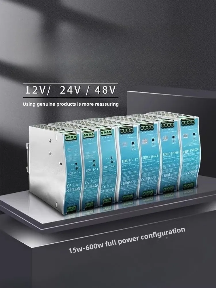 DIN-Rail Switching Power Supply 220V AC to 24V/12V/48V DC 150W/120W/75W Transformer
DIN-Rail Switching Power Supply 220V AC to 24V/12V/48V DC 150W/120W/75W Transformer