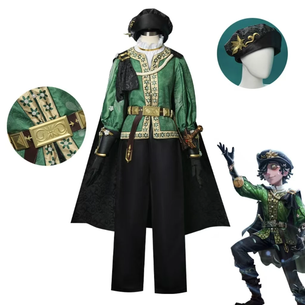 Patient Romeo Cosplay Costume, Identity V Judge's Gift Series Halloween Party Outfit for Women Men Anime Cos Uniform
Patient Romeo Cosplay Costume, Identity V Judge's Gift Series Halloween Party Outfit for Women Men Anime Cos Uniform