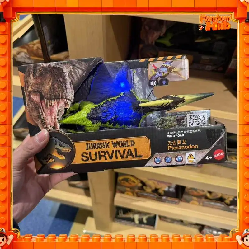 Genuine Jurassic World Sound Strike Pteranodon Light-Up Dinosaur Model Toy Gift For Fans
Genuine Jurassic World Sound Strike Pteranodon Light-Up Dinosaur Model Toy Gift For Fans