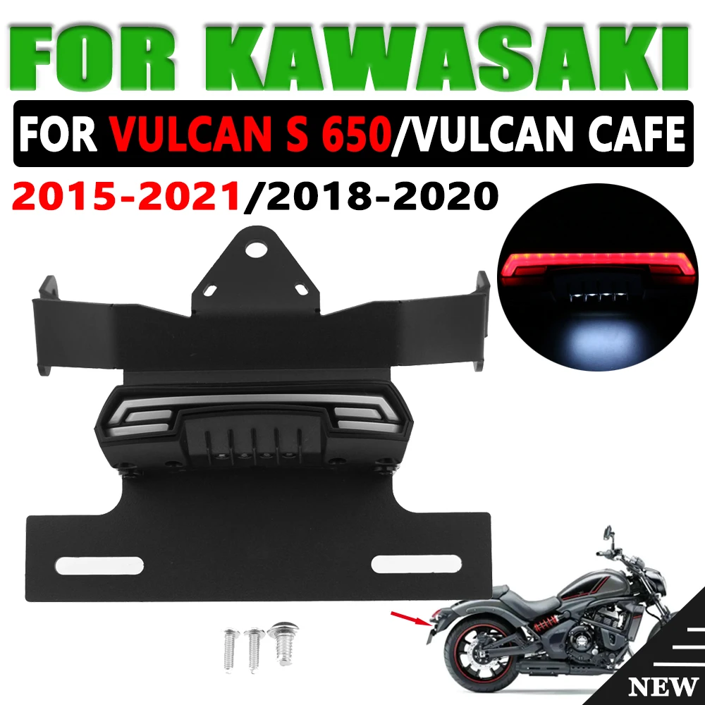 For KAWASAKI VULCAN S 650 Vulcan Cafe Motorcycle Fender Eliminator Registration License Plate Holder LED Tail Light Turn signal
For KAWASAKI VULCAN S 650 Vulcan Cafe Motorcycle Fender Eliminator Registration License Plate Holder LED Tail Light Turn signal
