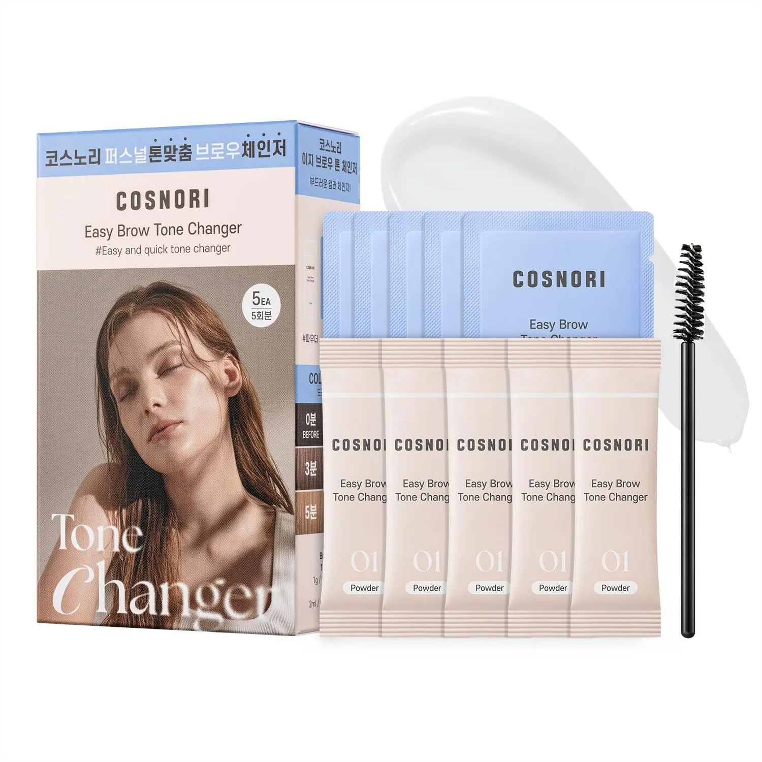 Easy Brow Tone Changer – Gentle Lightening Formula for Soft, Natural Look – Brow Bleach Kit, At-Home Application, Quick Results
Easy Brow Tone Changer – Gentle Lightening Formula for Soft, Natural Look – Brow Bleach Kit, At-Home Application, Quick Results