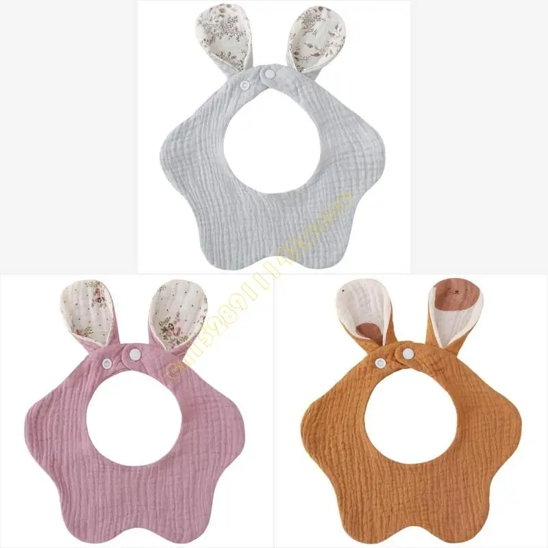 Comfortable Breathable Baby Drools Apron Multipurpose Infant Apron Unisex Cotton Apron Lovely Ear Designings Baby Apron DXAD
Comfortable Breathable Baby Drools Apron Multipurpose Infant Apron Unisex Cotton Apron Lovely Ear Designings Baby Apron DXAD