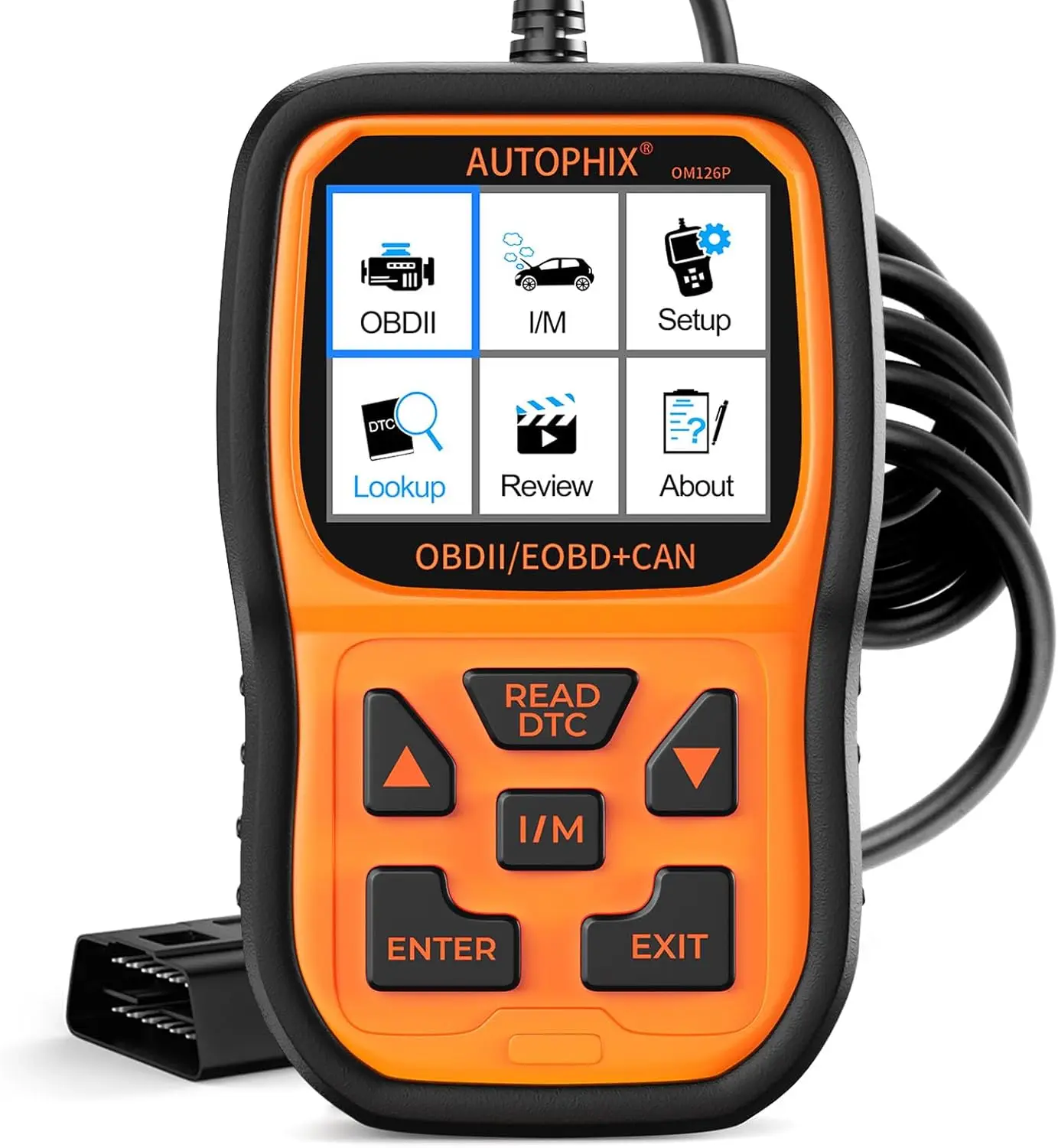 OBD2 Scanner for All US Cars After 1996 - Read & Clear Engine Codes, Live Data, Smog Test Ready