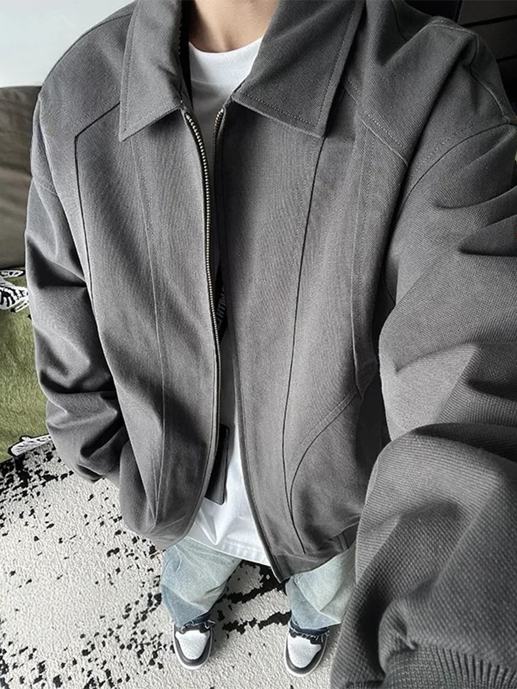 Мужская демисезонная куртка-харингтон из плотного вейд-кенселя, в стиле deconstructed cleanfit, с воротником Mountain Eagle, рабочая одежда
Мужская демисезонная куртка-харингтон из плотного вейд-кенселя, в стиле deconstructed cleanfit, с воротником Mountain Eagle, рабочая одежда