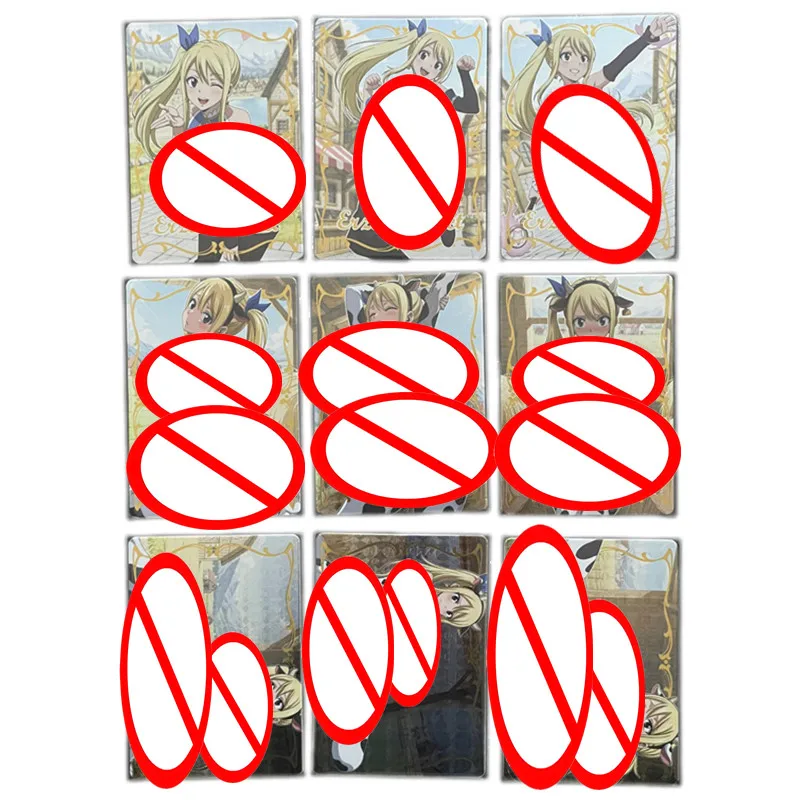9pcs/set Sexy Cards Fairy Tail Lucy Heartfilia Anime Goddess Nude Cards 18+ Adult Comic Collection Cards Games Toys Gifts
9pcs/set Sexy Cards Fairy Tail Lucy Heartfilia Anime Goddess Nude Cards 18+ Adult Comic Collection Cards Games Toys Gifts