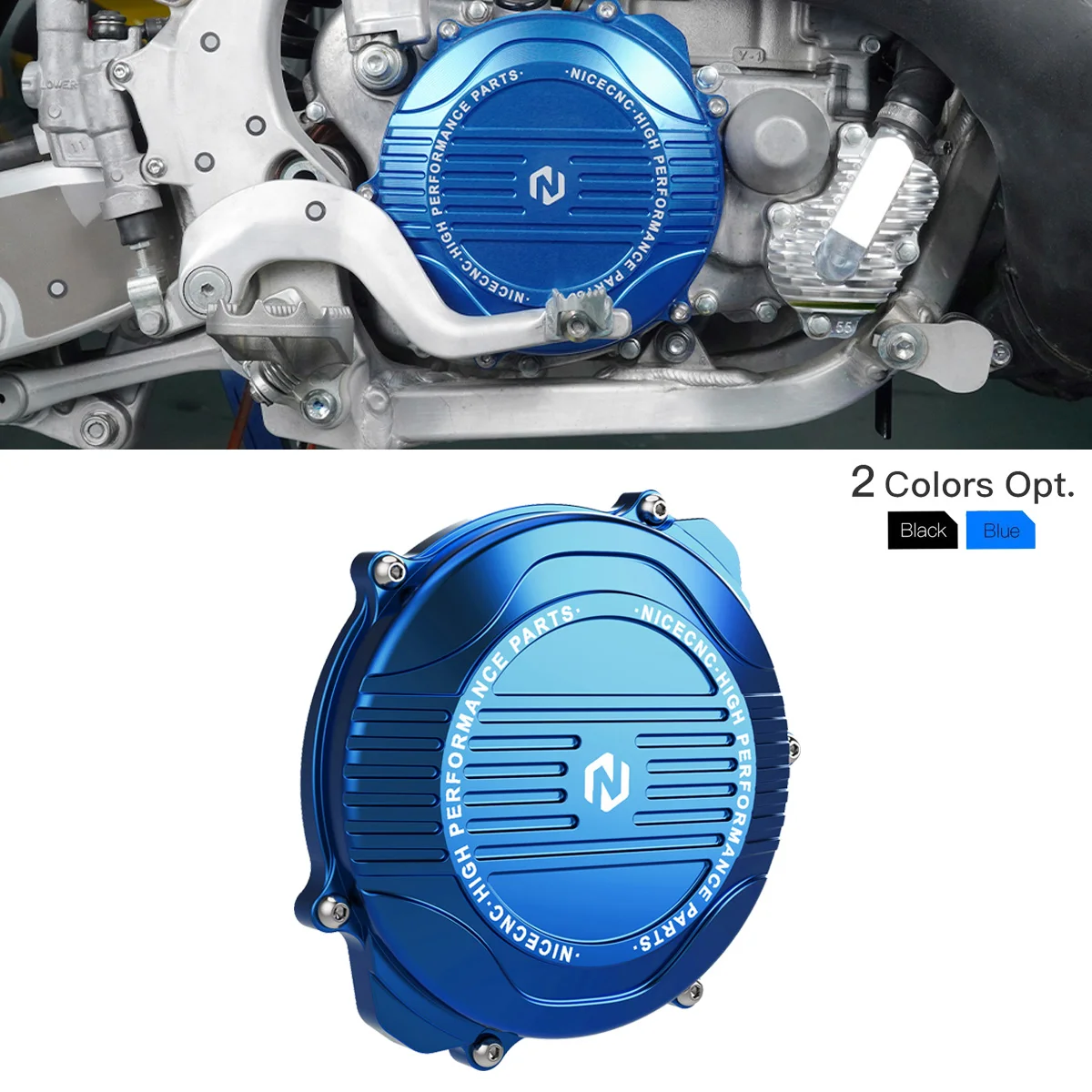NICECNC For Yamaha YZ250 2008-2024 YZ250X 2016-2023 YZ 250 YZ 250X 5MW-15415-20-00 Clutch Cover Guard Crankcase Protector
NICECNC For Yamaha YZ250 2008-2024 YZ250X 2016-2023 YZ 250 YZ 250X 5MW-15415-20-00 Clutch Cover Guard Crankcase Protector