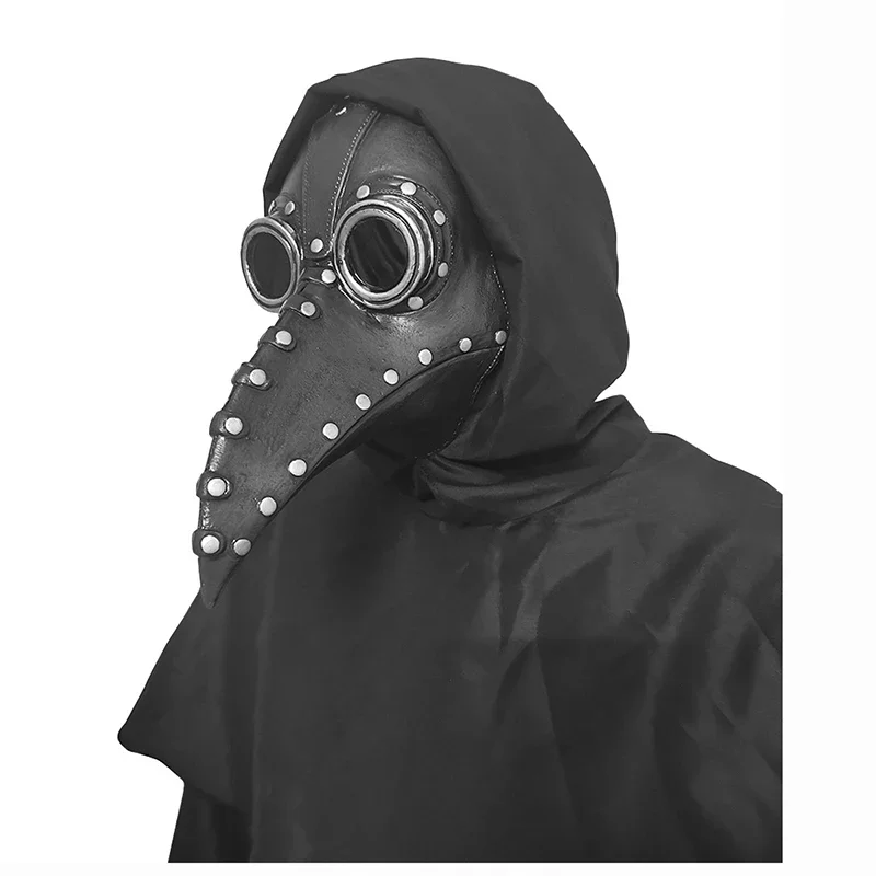 Funny Latex Steampunk Plague Doctor Bird Mask Cosplay Long Nose Halloween Masquerade Costume Props
Funny Latex Steampunk Plague Doctor Bird Mask Cosplay Long Nose Halloween Masquerade Costume Props
