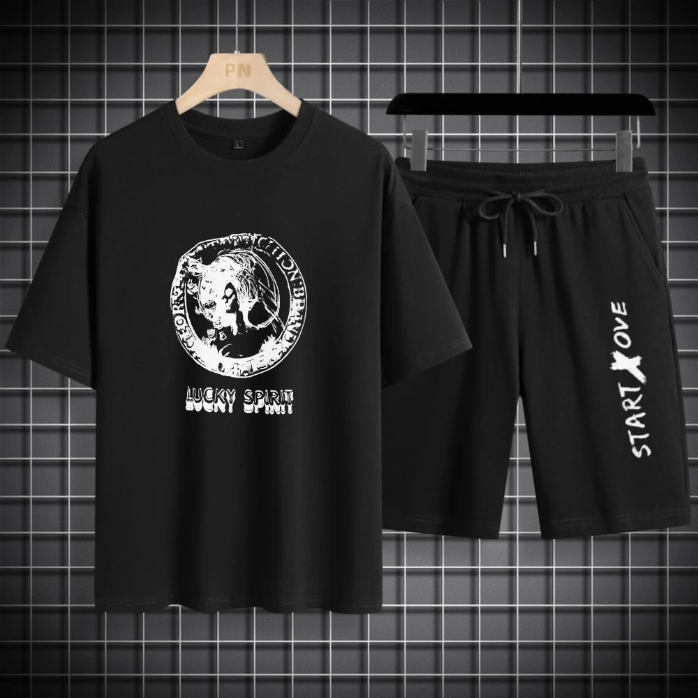 1pcs Men's t-shirt Sets 2026 Spring/Summer 3D Printed Y2k tracksuits outfits two piece two-piece set men's suits Graphic
1pcs Men's t-shirt Sets 2026 Spring/Summer 3D Printed Y2k tracksuits outfits two piece two-piece set men's suits Graphic