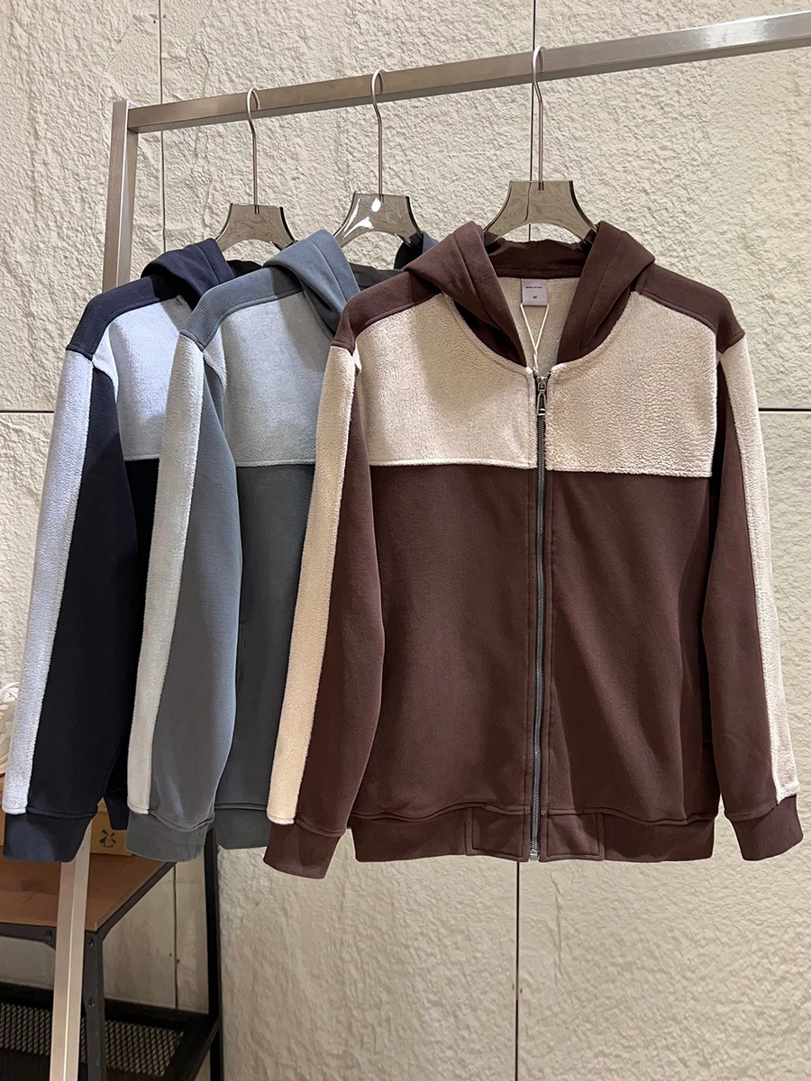 Retro Japanese Style Color Block Design Loose Fit Unisex Hoodie Casual Outerwear for Autumn And Winter Polyester Cotton Blend
Retro Japanese Style Color Block Design Loose Fit Unisex Hoodie Casual Outerwear for Autumn And Winter Polyester Cotton Blend