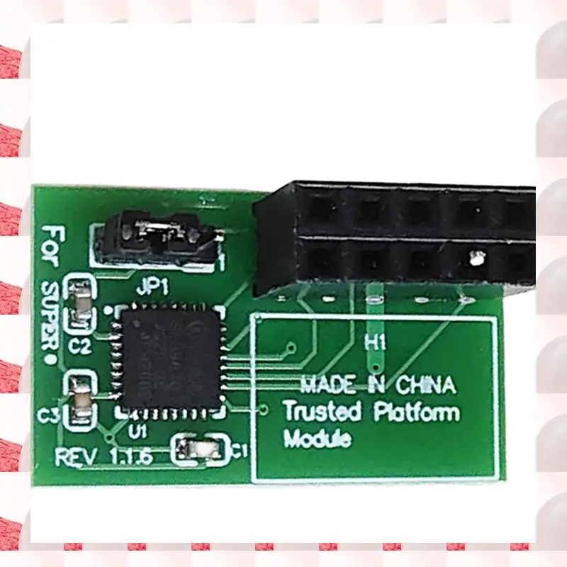 ABGN 2 шт. 10-контактный модуль SPI TPM 2.0, надежная платформа для Supermicro AOM-TPM-9670H
ABGN 2 шт. 10-контактный модуль SPI TPM 2.0, надежная платформа для Supermicro AOM-TPM-9670H