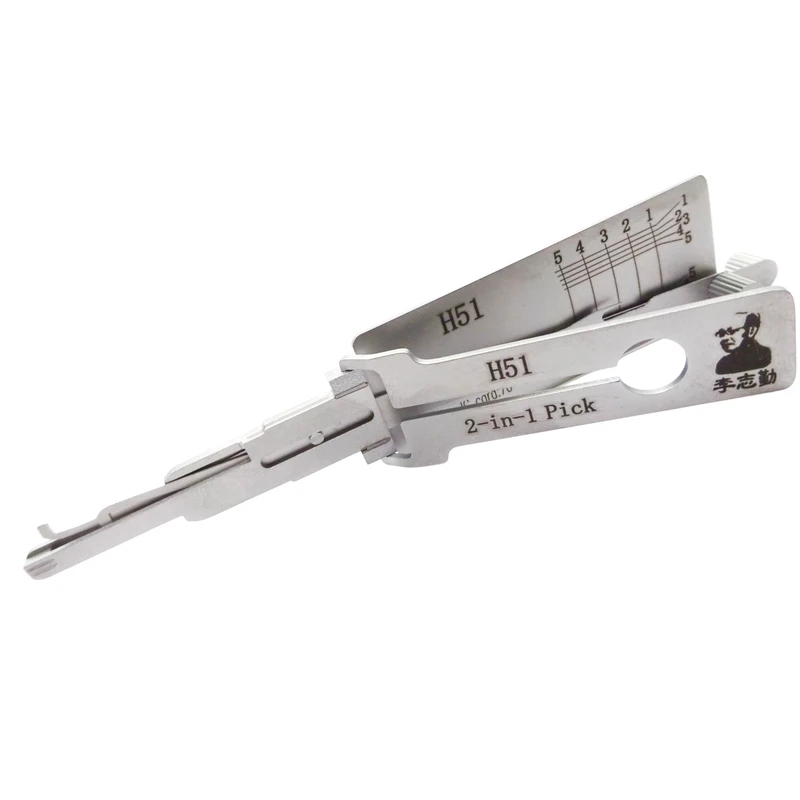 Original Lishi H51 2 in 1 Locksmith Tool Lock Pick & Decoder Flat Milling for 2021 Great Wall/Maxus models
Original Lishi H51 2 in 1 Locksmith Tool Lock Pick & Decoder Flat Milling for 2021 Great Wall/Maxus models