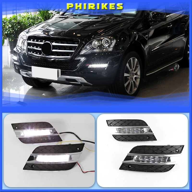 Car LED Daytime Running Light DRL Left Right Car Styling Waterproof For Mercedes Benz ML350 W164 ML300 ML320 2010-2011
Car LED Daytime Running Light DRL Left Right Car Styling Waterproof For Mercedes Benz ML350 W164 ML300 ML320 2010-2011