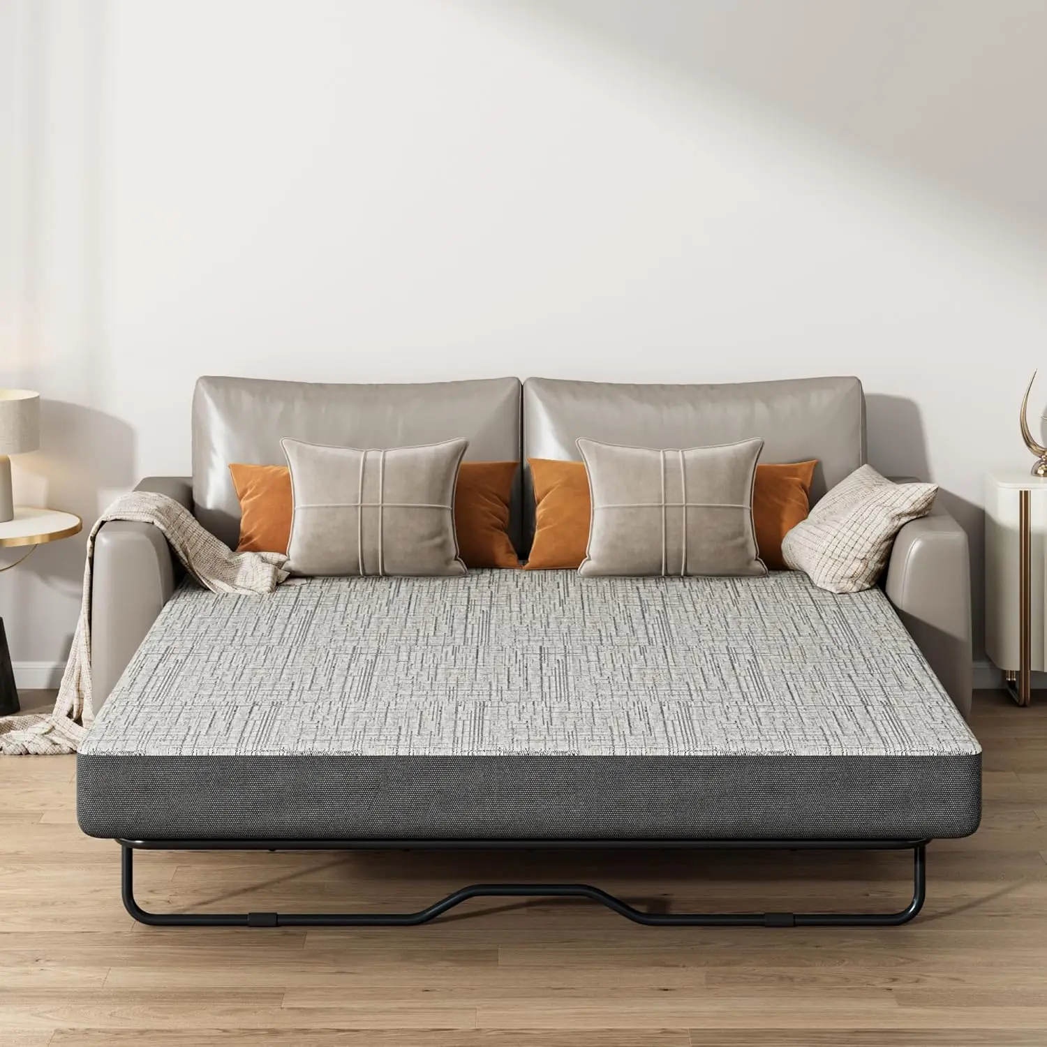 Queen Size Gel Memory Foam Sofa Mattress 4in Removable Washable Cover Guest Room RV Boat CertiPUR-US Customized
Queen Size Gel Memory Foam Sofa Mattress 4in Removable Washable Cover Guest Room RV Boat CertiPUR-US Customized