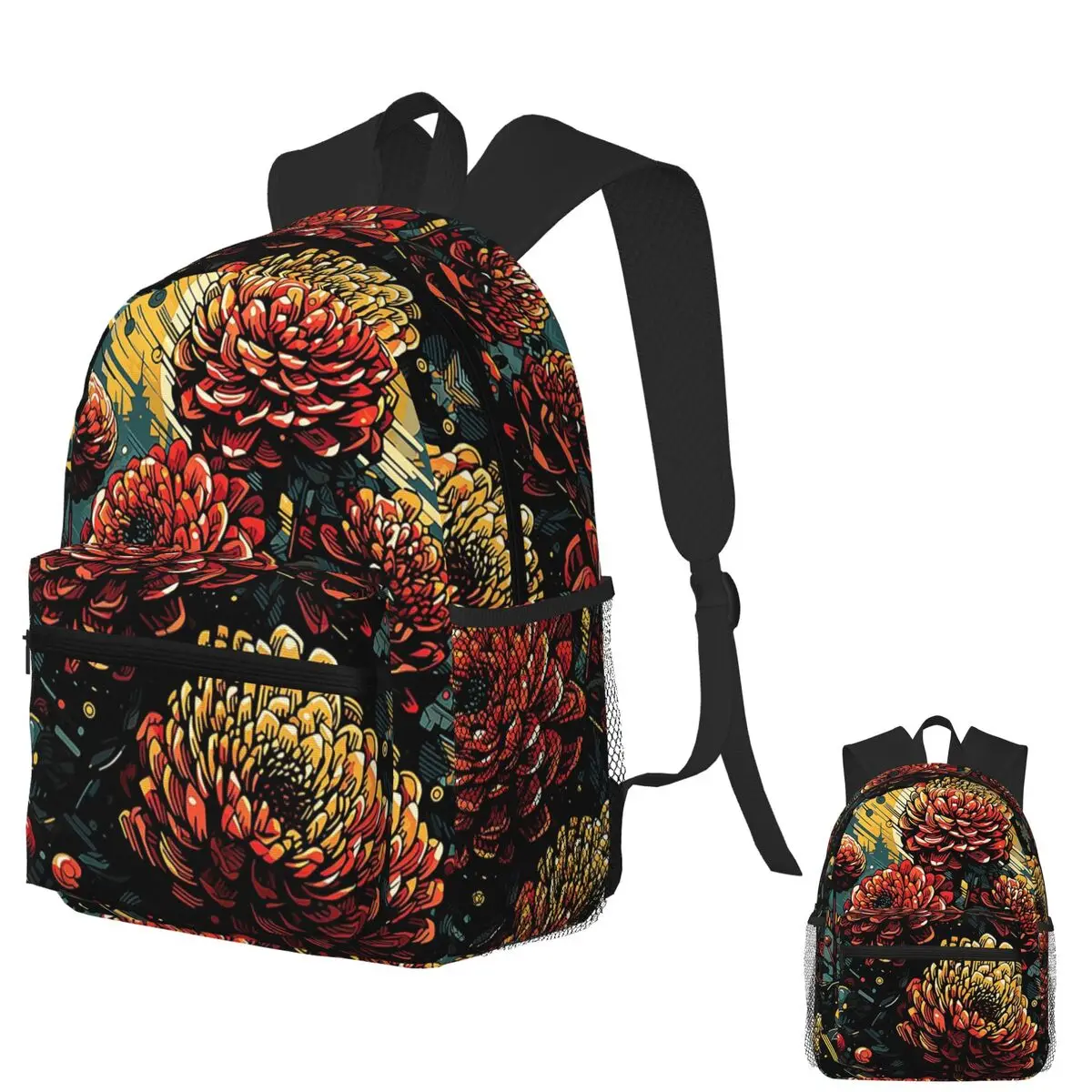 Dahlia Noir Student Backpack School Bag Hiking Travel Daypack for Boys Girls Fashion Bookbag Shoulder Bags
Dahlia Noir Student Backpack School Bag Hiking Travel Daypack for Boys Girls Fashion Bookbag Shoulder Bags