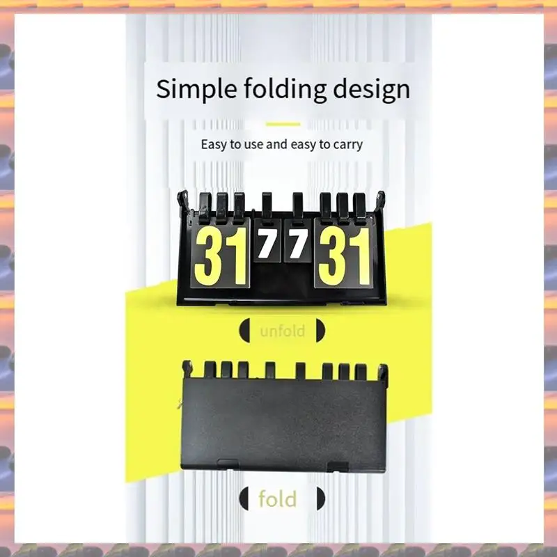 ABML Flip-Page Scoreboard, Billiard Scoreboard, Table Tennis And Badminton Game Flip Scoreboard Easy To Use
ABML Flip-Page Scoreboard, Billiard Scoreboard, Table Tennis And Badminton Game Flip Scoreboard Easy To Use