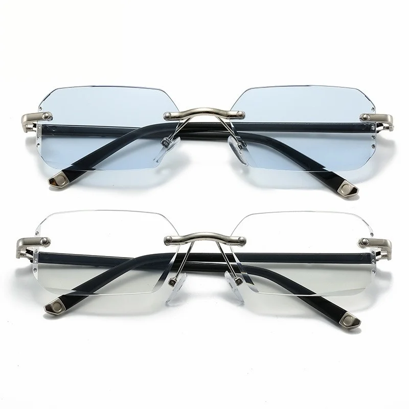 Rimless blue light presbyopia glasses Photochromic PC lens texture presbyopia glasses 0+100+150+200+250+300+350+400
Rimless blue light presbyopia glasses Photochromic PC lens texture presbyopia glasses 0+100+150+200+250+300+350+400