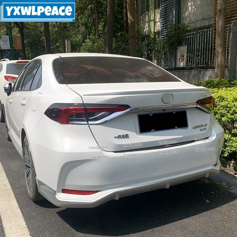 For Toyota Corolla Spoiler 2019 2020 2021 2022 High Quality ABS Plastic Primer Color Rear Trunk Spoiler Wing Car Accessories
For Toyota Corolla Spoiler 2019 2020 2021 2022 High Quality ABS Plastic Primer Color Rear Trunk Spoiler Wing Car Accessories
