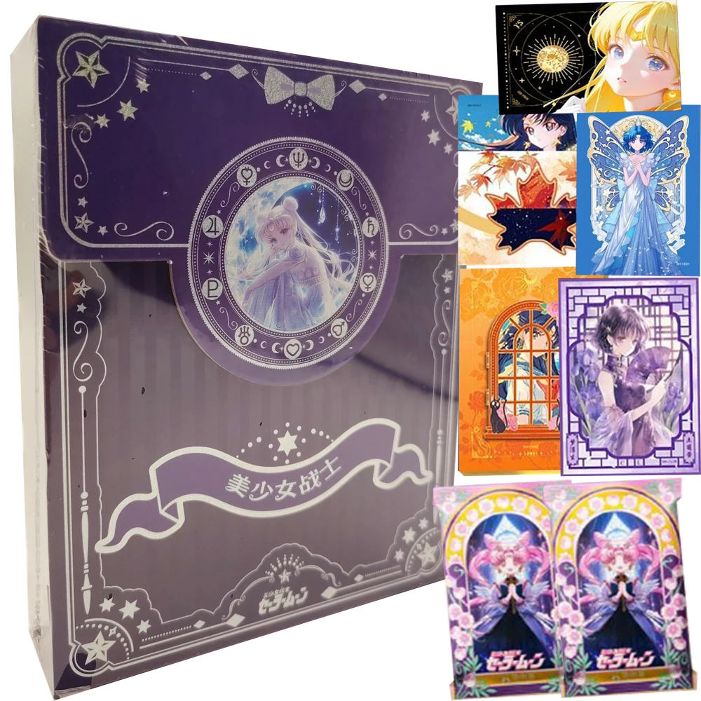Magical Girl Transformation Anime Sailor Moon Collection Card Exotic Charm Elegant Exquisite Character Portrait Cards Kids Gifts
Magical Girl Transformation Anime Sailor Moon Collection Card Exotic Charm Elegant Exquisite Character Portrait Cards Kids Gifts