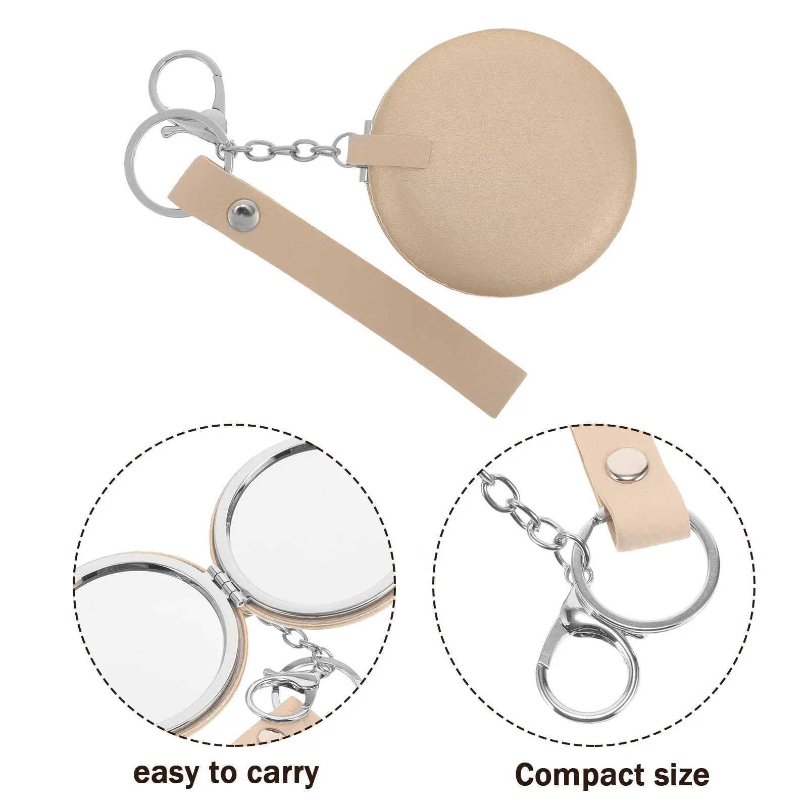 1Pcs Mini Mirror Keychain Pendant Folding Double Side Portable Mirror Keychain Pendant Keyring Ornaments
1Pcs Mini Mirror Keychain Pendant Folding Double Side Portable Mirror Keychain Pendant Keyring Ornaments