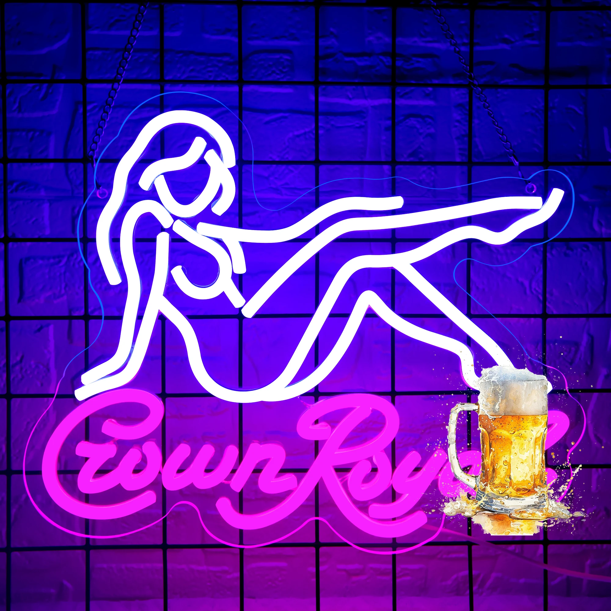 Beer Neon Sign for Wall Decor Dimmable Mar Beer Neon Light for Garage Decor LED Light Suitable for Bar Pub Home Bar Club Bistro
Beer Neon Sign for Wall Decor Dimmable Mar Beer Neon Light for Garage Decor LED Light Suitable for Bar Pub Home Bar Club Bistro