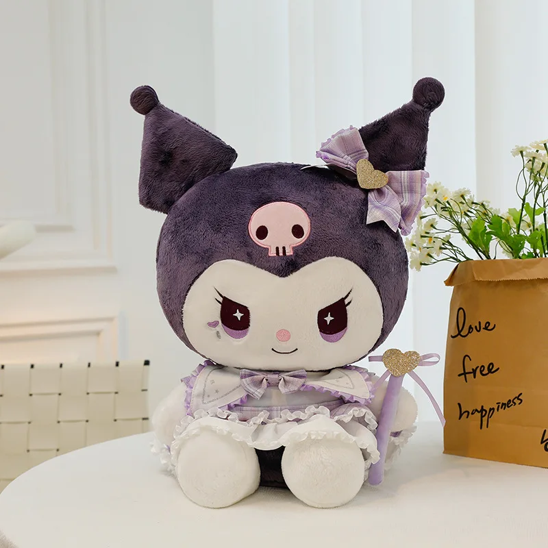 Куроми 35 см плюшевая игрушка-кукла Sanrio Tide Play Magic Wand Devil Cross Dressing Одежда Съемная кукла Диван Подушка Подарки на Хэллоуин
Куроми 35 см плюшевая игрушка-кукла Sanrio Tide Play Magic Wand Devil Cross Dressing Одежда Съемная кукла Диван Подушка Подарки на Хэллоуин