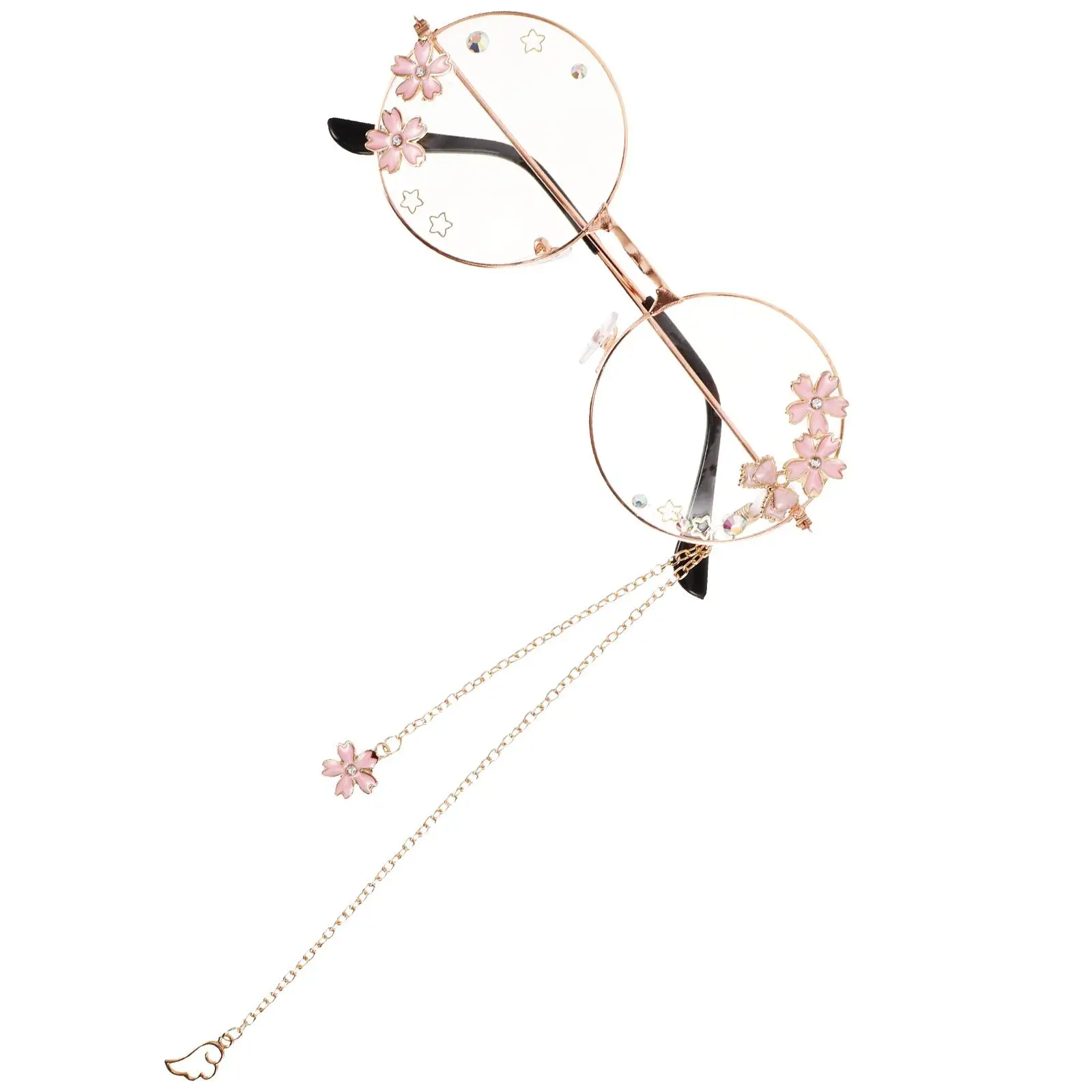 1pcs Wings Glasses Retro Chain Steampunk Frames Kawaii Accessories Lolita Cosplay Props Lightweight Dark Style Women
1pcs Wings Glasses Retro Chain Steampunk Frames Kawaii Accessories Lolita Cosplay Props Lightweight Dark Style Women
