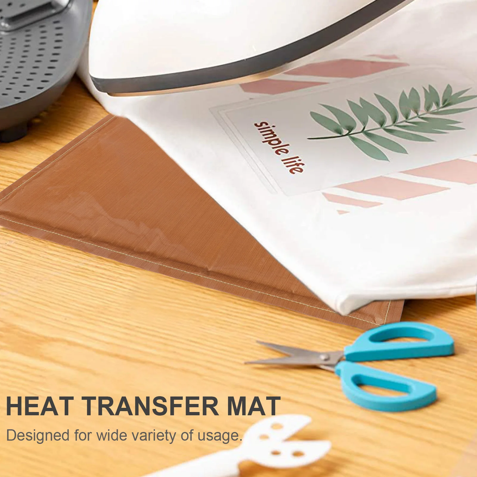 Многоразовый термопресс-коврик с антипригарным покрытием для футболок, свитшотов, баннеров, одеял, поделок, теплоизоляционный коврик
Многоразовый термопресс-коврик с антипригарным покрытием для футболок, свитшотов, баннеров, одеял, поделок, теплоизоляционный коврик