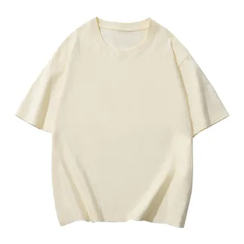 Men Summer Pure Cotton Shirt Oversized Shirt Solid Color Large 