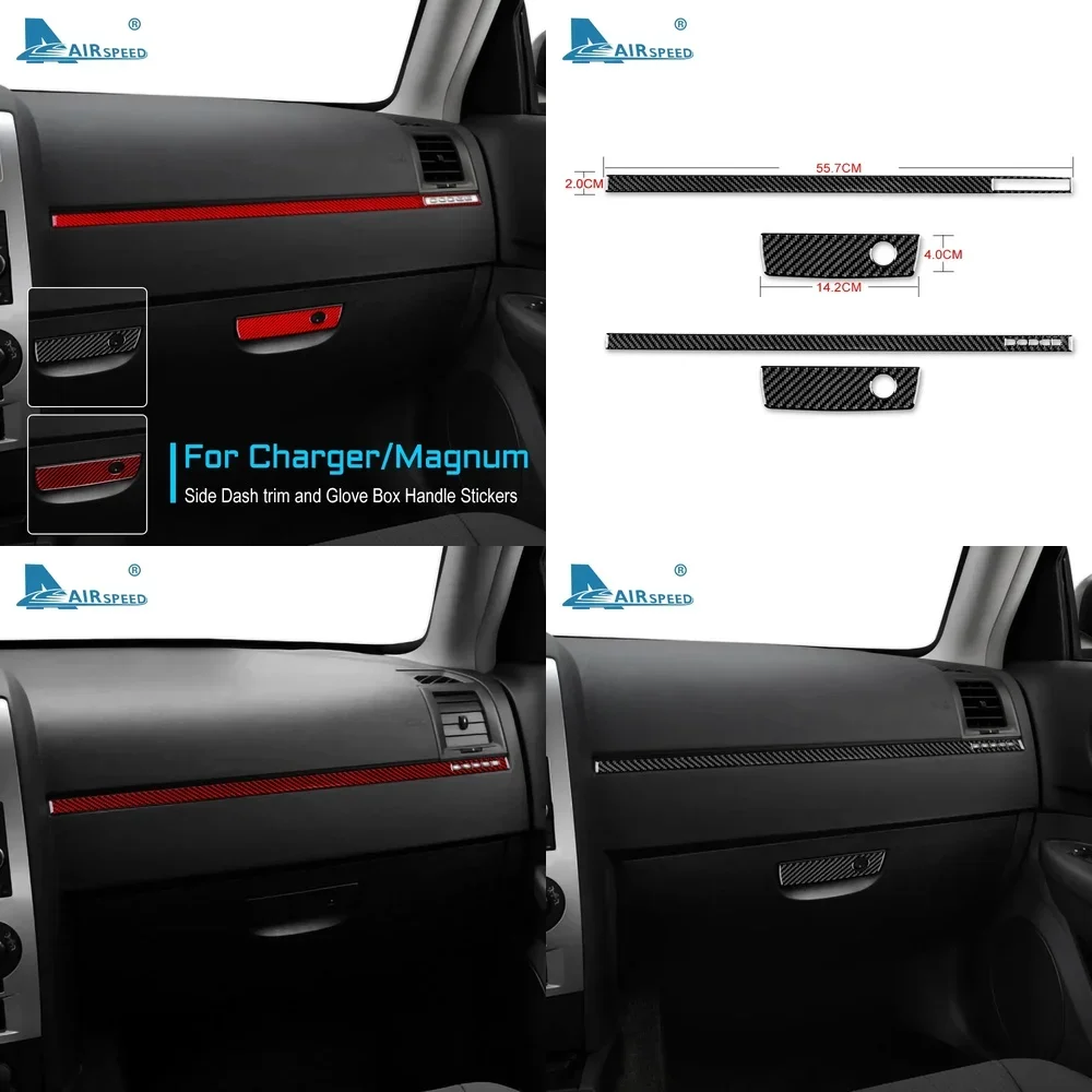 Carbon Fiber Interior Trim Sticker for Dodge Magnum Charger 2008 2009 2010 Dash Panel Glove Box Handle Car Accessories Decal
Carbon Fiber Interior Trim Sticker for Dodge Magnum Charger 2008 2009 2010 Dash Panel Glove Box Handle Car Accessories Decal