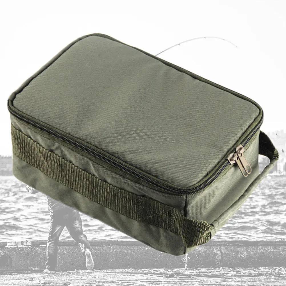 1Pcs Black Trim Fishing Bait Bag Dacron Fabric Spacious Ergonomic Tackle Organizer Storage Bag for All Fishing Trips Gear
1Pcs Black Trim Fishing Bait Bag Dacron Fabric Spacious Ergonomic Tackle Organizer Storage Bag for All Fishing Trips Gear