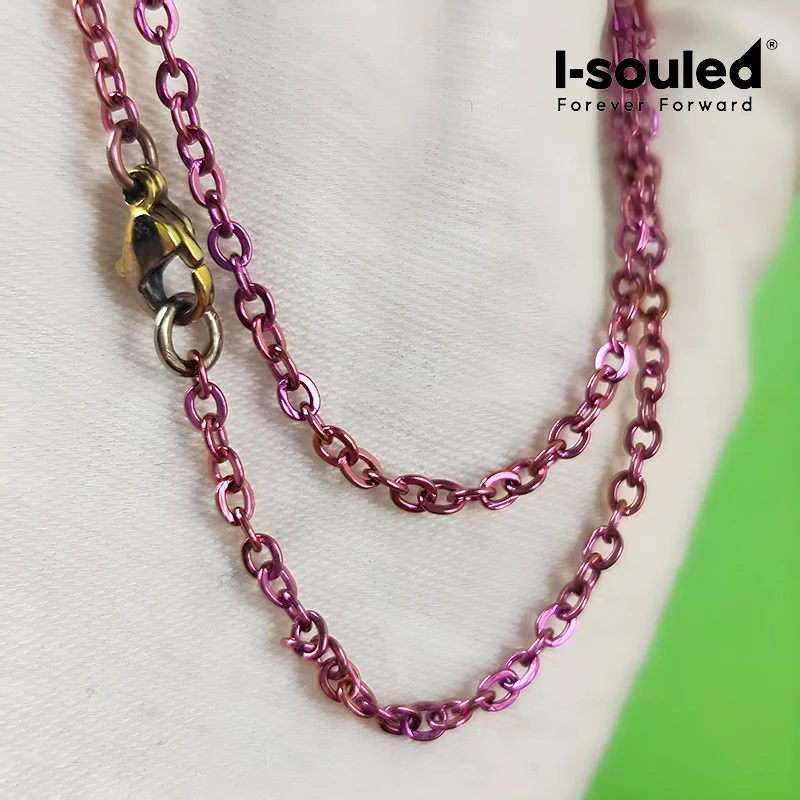 2.4mm Anodized Purple Titanium Waist Chain Hypoallergenic Belly Dance Body Jewelry
2.4mm Anodized Purple Titanium Waist Chain Hypoallergenic Belly Dance Body Jewelry