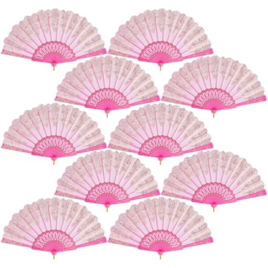 QIRMIZI Folding Handheld Fans, Silk Spanish Fan, Perfect for Weddings, Parties, and Dancing
QIRMIZI Folding Handheld Fans, Silk Spanish Fan, Perfect for Weddings, Parties, and Dancing