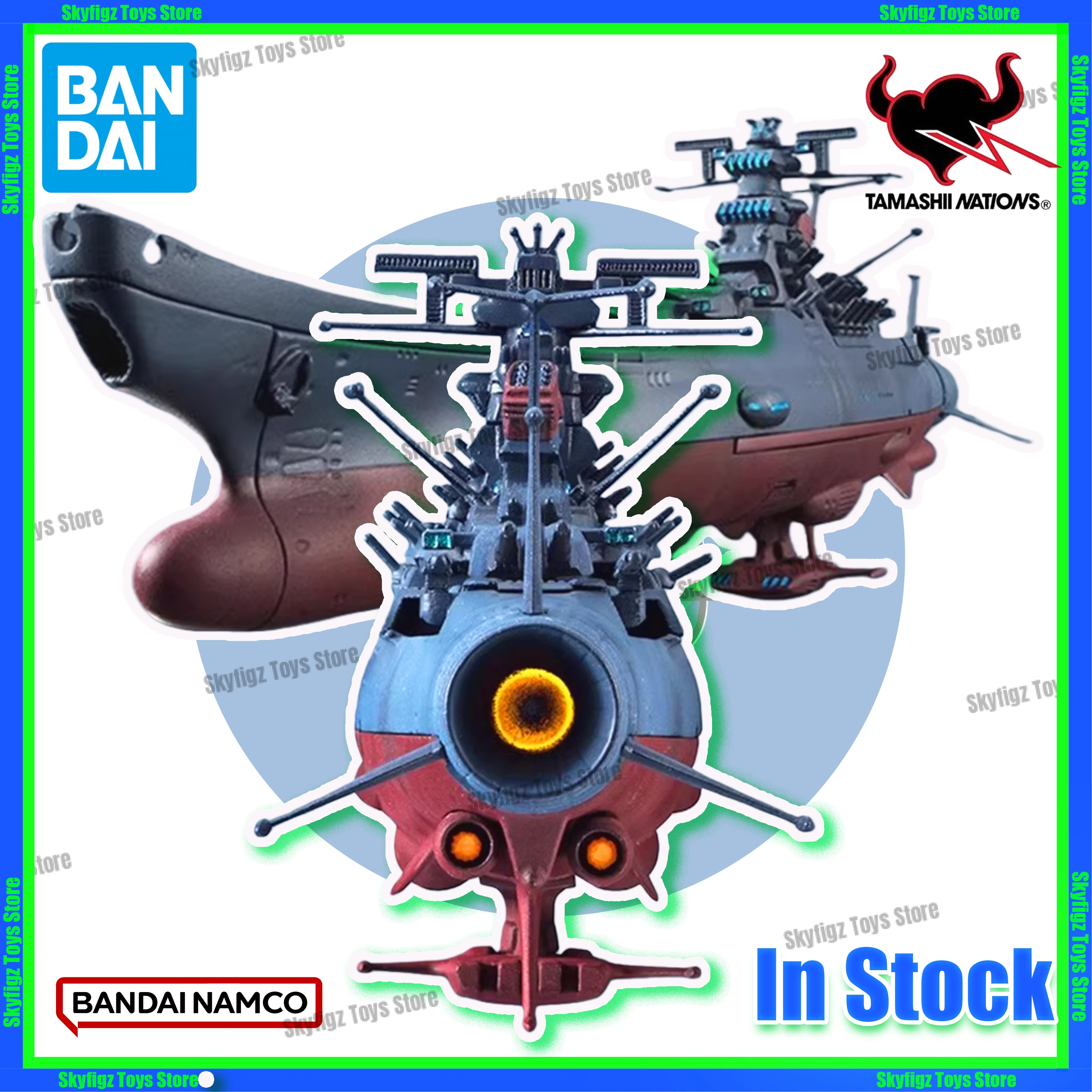 В наличии: Коллекционная модель космического линкора Bandai Hui Ship Collection 1/2000 Yamato (Ямато), переиздание, готовая подвижная фигурка
В наличии: Коллекционная модель космического линкора Bandai Hui Ship Collection 1/2000 Yamato (Ямато), переиздание, готовая подвижная фигурка