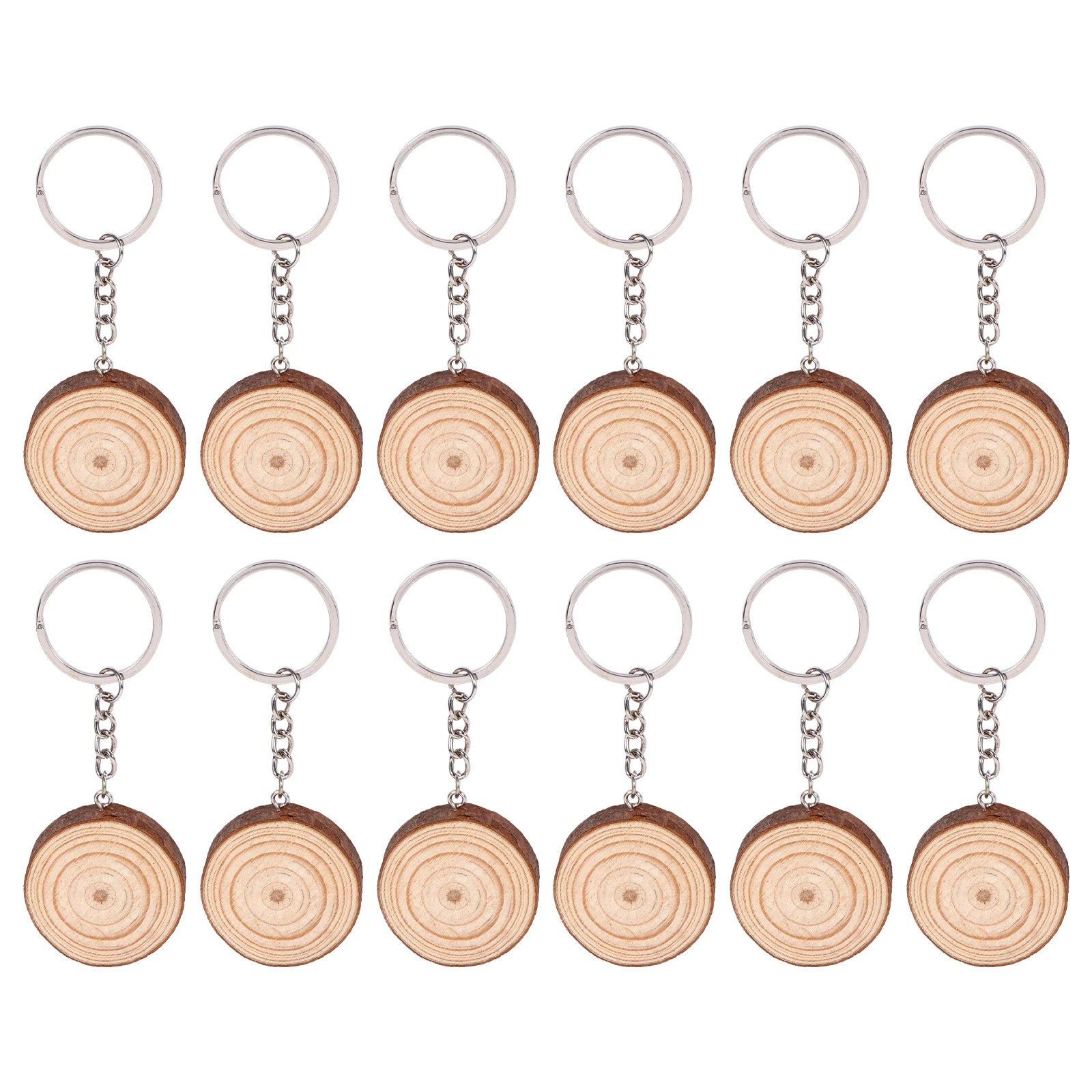 12 pcs Wooden Keychains Round Pine Chips 3 4CM DIY Craft Supplies Decorative Keyring Handmade Accessories Lightweight Portable
12 pcs Wooden Keychains Round Pine Chips 3 4CM DIY Craft Supplies Decorative Keyring Handmade Accessories Lightweight Portable
