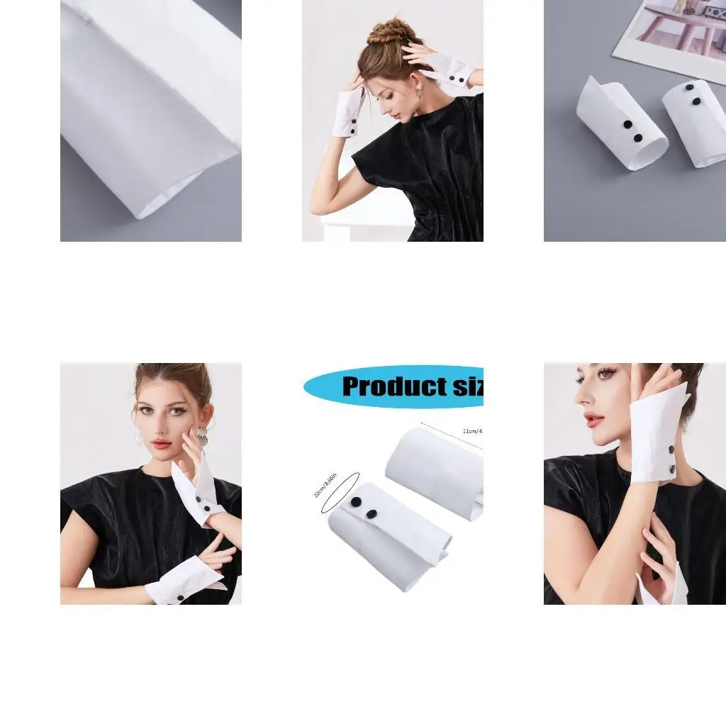 652f Женщины нерегулярные рукава с рукавами с закрытием кнопки декоративные манжеты для запястья расширение
652f Женщины нерегулярные рукава с рукавами с закрытием кнопки декоративные манжеты для запястья расширение