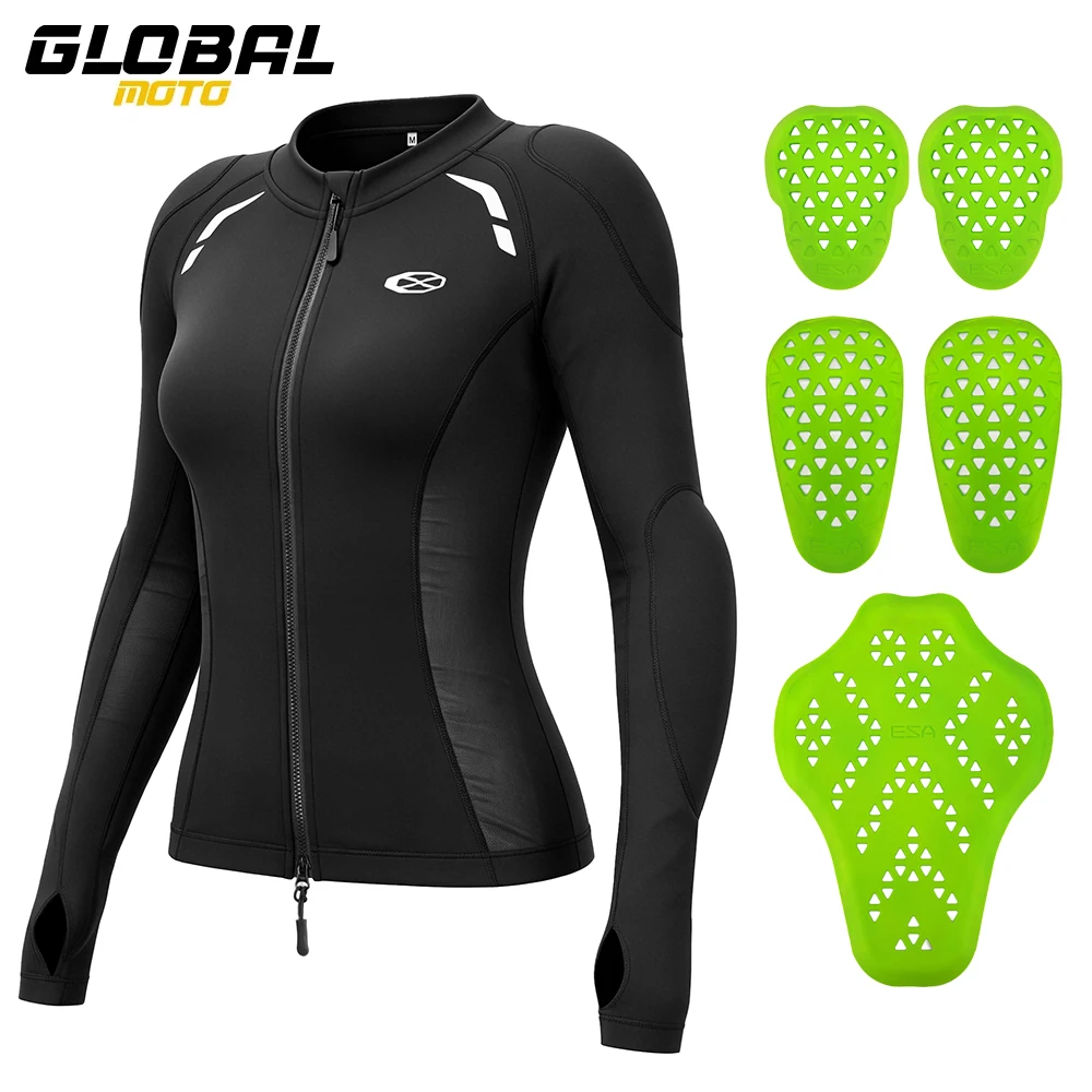 Women's Motorcycle Jacket Anti-Fall Wear-Resistant Motocross Riding Jacket Breathable Motorbike Clothing With Protective Gear
Women's Motorcycle Jacket Anti-Fall Wear-Resistant Motocross Riding Jacket Breathable Motorbike Clothing With Protective Gear