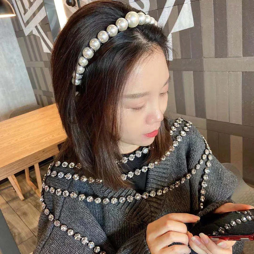 1Pcs Pearl Headband Golden Silk Thread Hair Hoop Elegant Headwear Party Daily Girl Hair Fashion Accessory Pearl Head Band
1Pcs Pearl Headband Golden Silk Thread Hair Hoop Elegant Headwear Party Daily Girl Hair Fashion Accessory Pearl Head Band