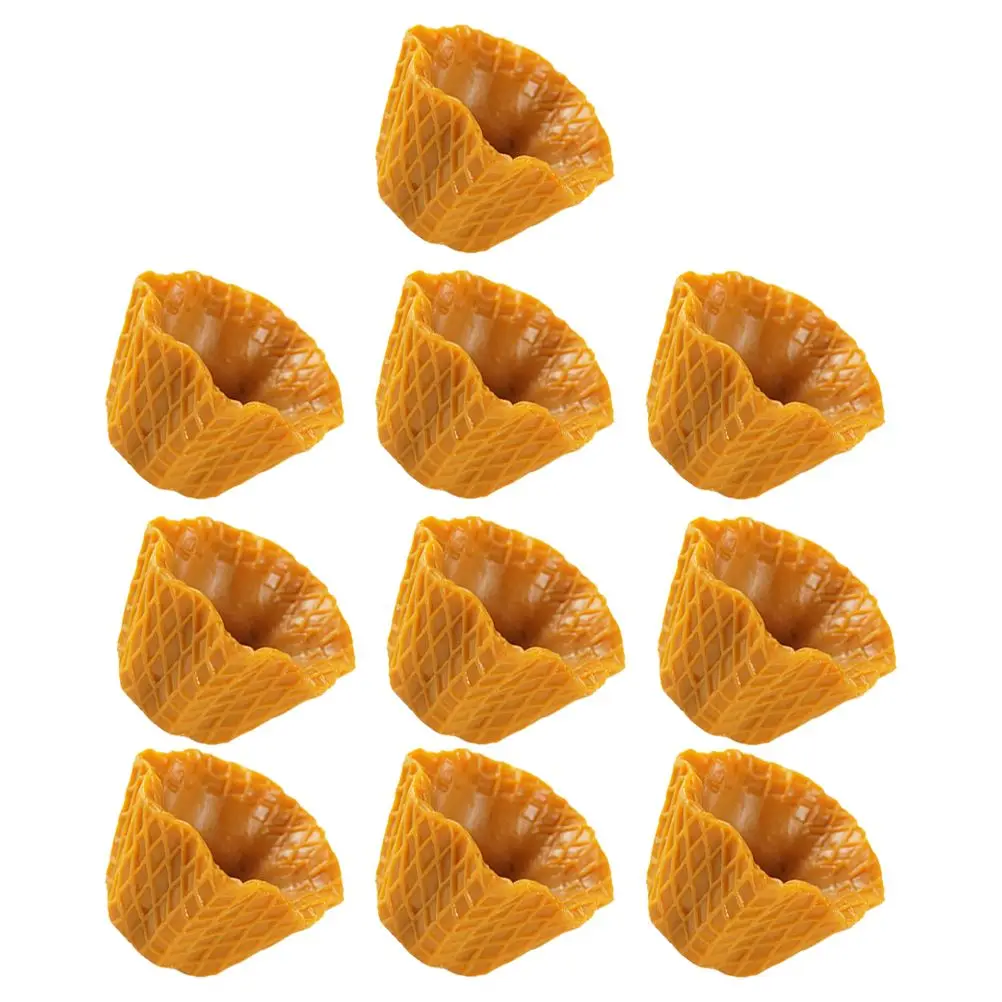 12 Pcs Ice Cream Cone DIY Charms Cute Light Brown PVC Empty Model Phone Case Hairband Accessories Montessori Toys Cone naments
12 Pcs Ice Cream Cone DIY Charms Cute Light Brown PVC Empty Model Phone Case Hairband Accessories Montessori Toys Cone naments