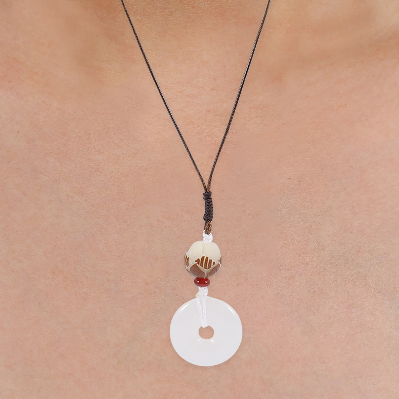 Jade Necklace for Women Teen Pendant Jewelry Fashion Trendy Accessory Elegant Charm Gift Necklaces Bodhi Necklace
Jade Necklace for Women Teen Pendant Jewelry Fashion Trendy Accessory Elegant Charm Gift Necklaces Bodhi Necklace