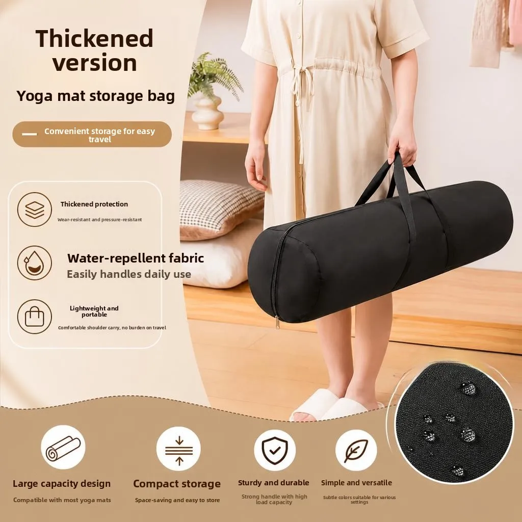 Thick Oxford Cloth Yoga Mat Storage Bag Fitness Pilates Pad Cover Multi-Functional Durable Exercise Equipment Organizer
Thick Oxford Cloth Yoga Mat Storage Bag Fitness Pilates Pad Cover Multi-Functional Durable Exercise Equipment Organizer