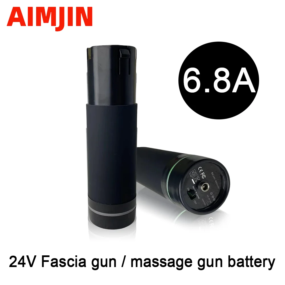 Original 24V lithium-ion battery 2500-6800mAh rechargeable suitable for massage gun upgraded battery fascia gun accessories
Original 24V lithium-ion battery 2500-6800mAh rechargeable suitable for massage gun upgraded battery fascia gun accessories