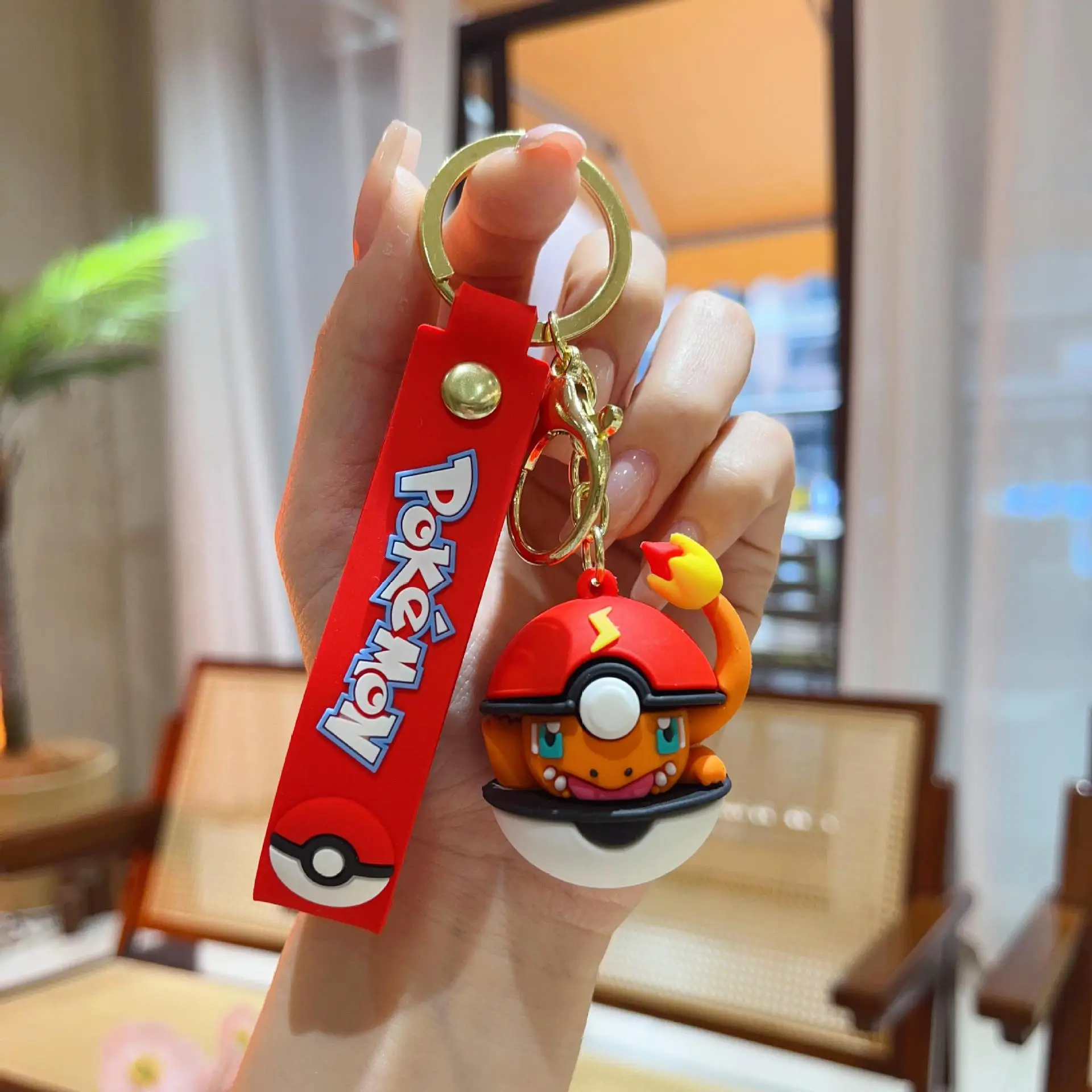 Pokémon Gift Idea - Pikachu Poké Ball keychain. A thoughtful gift for any Pokémon lover. Add charm to your keys or backpack!
Pokémon Gift Idea - Pikachu Poké Ball keychain. A thoughtful gift for any Pokémon lover. Add charm to your keys or backpack!