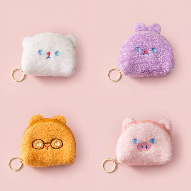 Cartoon Cute Animal Coin Purse Personalised Trend Girls Headphone Bag Storage Small Bag Funny Key Chain Pendant Children Gifts
Cartoon Cute Animal Coin Purse Personalised Trend Girls Headphone Bag Storage Small Bag Funny Key Chain Pendant Children Gifts